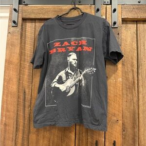 Official Zach Bryan Quittin time tour t shirt size large